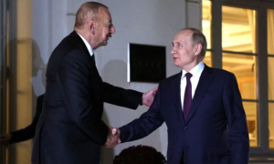 Putin, Azerbaijan, Russia, Baku, Kremlin, European, Ukraine, Armenia, Nagorno-Karabakh, Energy, President Ilham Aliyev, Vladimir Putin