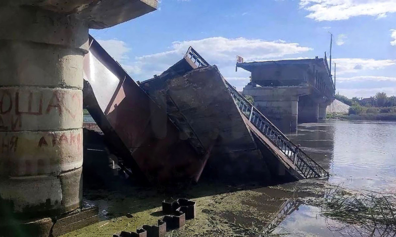 Ukraine, Russia, Kursk, Bridge, Moscow, Kyiv, Troops, Donetsk, Kherson, Air Strikes, Drones, Missiles, Volodymyr Zelensky,