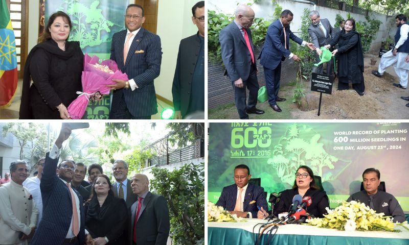 Pakistan, Ethiopia, Fraternity Park, Green Legacy Initiative, CDA, Prime Minister,