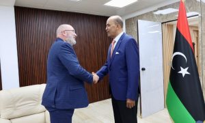 Deputy of Libya’s Presidential Council, Musa Al-Koni on Monday met with the UK Ambassador Martin Longden