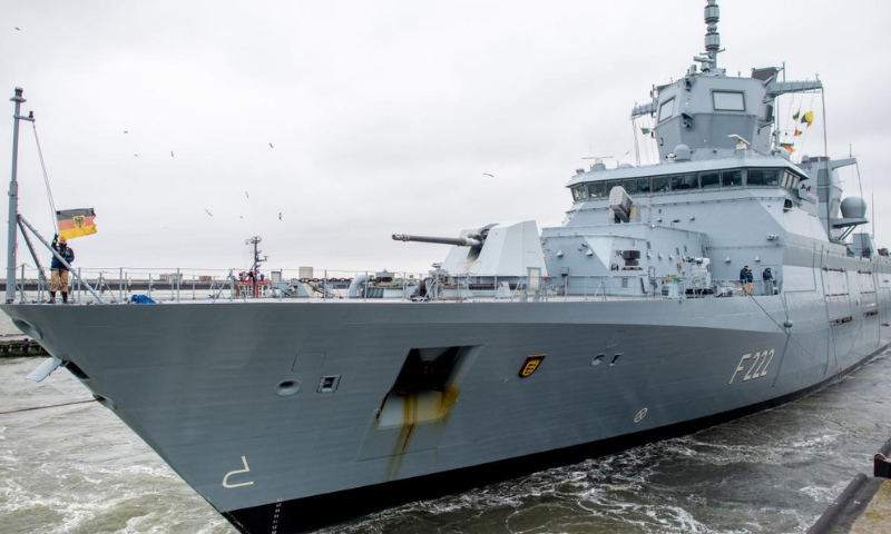 China, German Naval Vessels, Taiwan Strait, Security Risks,