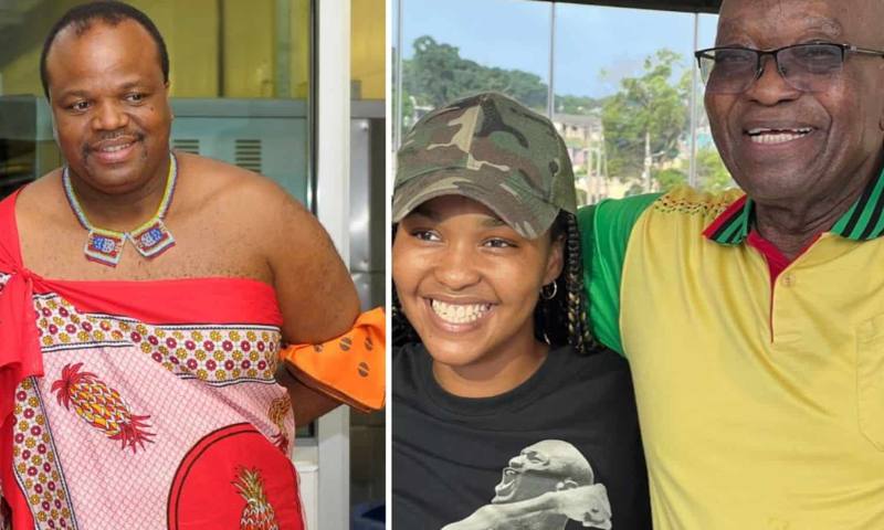 South Africa, Daughter, Former President, Jacob Zuma, Engagement, Eswatini, King