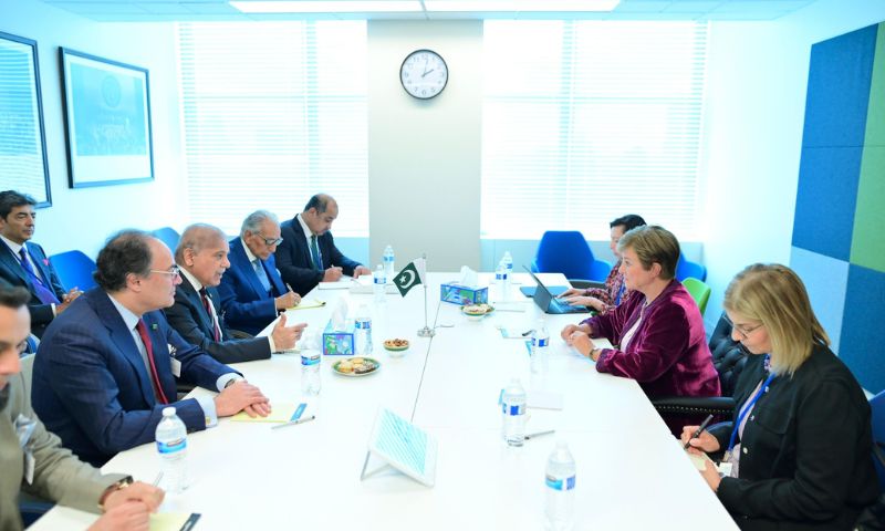 Pakistan, Prime Minister Shehbaz Sharif, Kristalina Georgieva, IMF, UN General Assembly, New York, Extended Fund Facility,