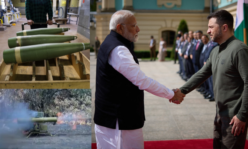 India Secretly Allows Arms Sales to Kyiv