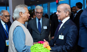 Pakistan, Bangladesh, Prime Minister, Shehbaz Sharif, New York, United Nations, UN General Assembly, Dr Muhammad Yunus