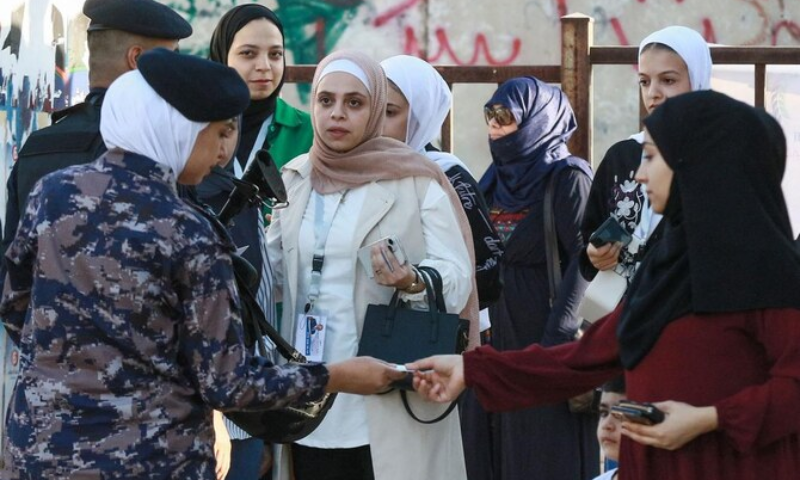 Polls Open, Parliamentary Elections, Jordan,