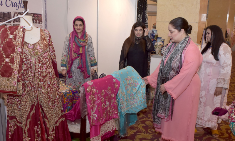 Rwandas Envoy Lauds Pakistani Women for their Exceptional Skills
