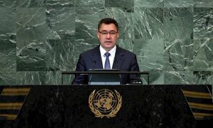President of Kyrgyzstan, US, UNGA Session