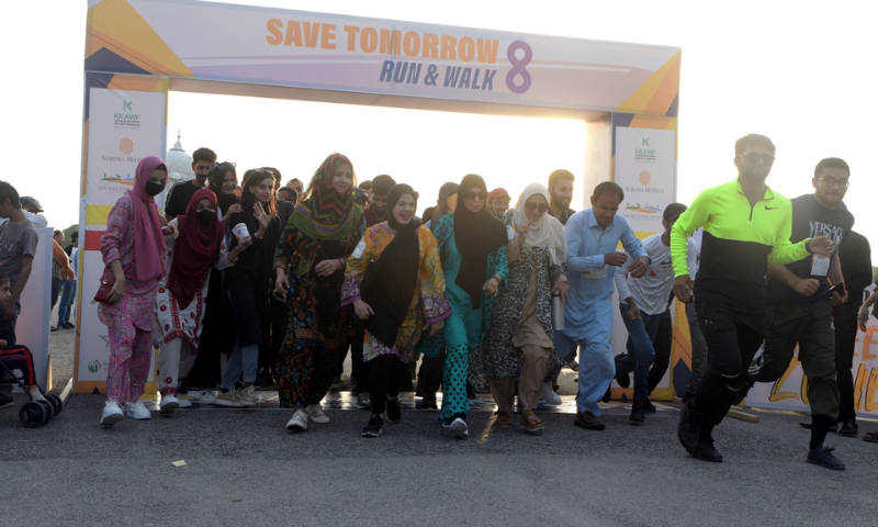 Save Tomorrow, Drug Abuse, Islamabad, F-9 Park, Serena Hotel, KKAWF, Walk, Run, 
