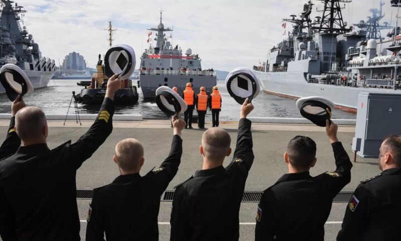 Russia, China, Sea of Japan, Pacific Fleet, Navy,