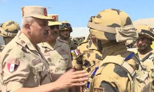 Egypt, Army Chief, Gaza, Palestinians, Israel, Philadelphi Corridor