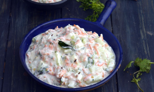 Recipe, Cucumber Curd Rice
