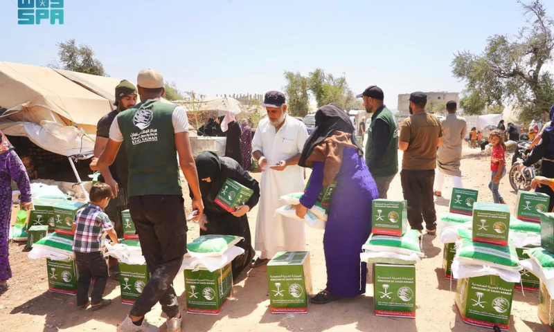 KSrelief, Food Baskets, Health Bags, Syria