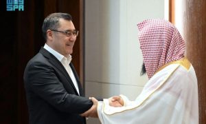 Kyrgyz President, Prophet’s Mosque Imam