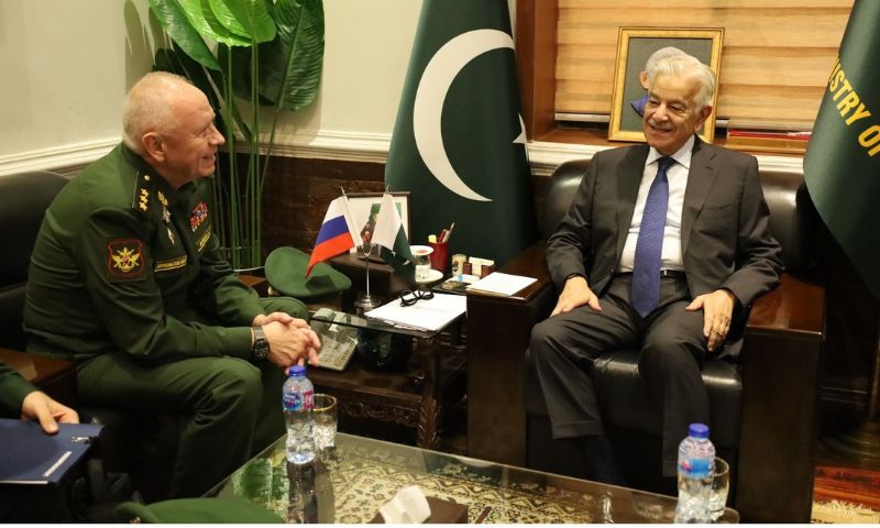 Russia, Russian Deputy Defence Minister, Colonel General Aleksandr V. Fomin, Defence Minister, Khawaja Muhammad Asif, Secretary Defence,