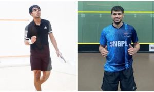 Pakistan, Muhammad Asim Khan, Muhammad Ashab Irfan, Mile High 360 Squash Classic, semifinal matches, Pakistani Noor Zaman