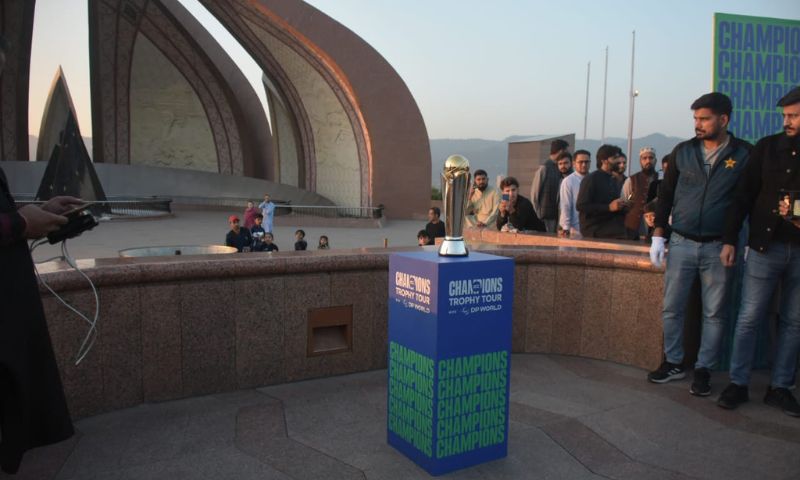 ICC Champions Trophy, Pakistan Monument,