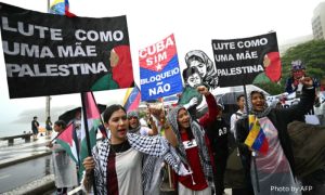 Pro-Palestinians, Brazil, G20 Summit, Rio, Climate Change, Joe Biden, Xi Jinping