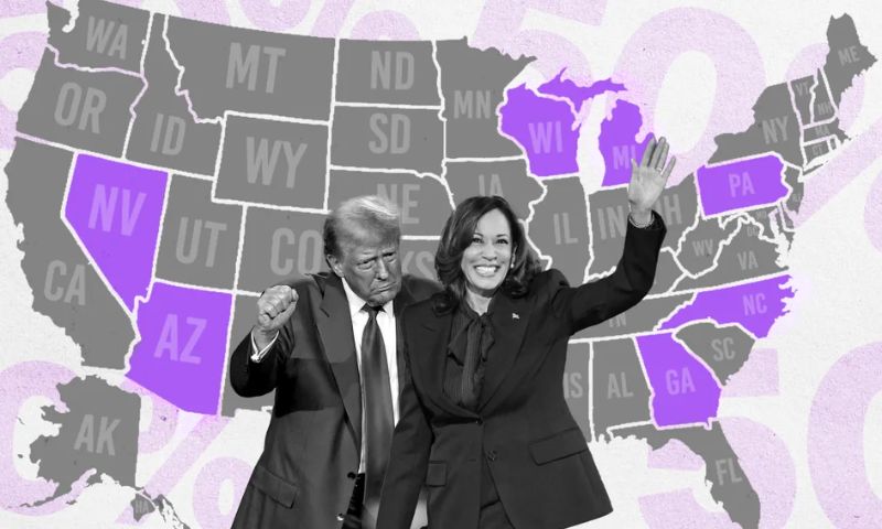 US Presidential Election, America, Nevada, Wisconsin, Arizona, Nevada, Michigan, North Carolina, Georgia, Pennsylvania, Kamala Harris, Donald Trump