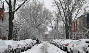 US, chilly temperatures, snow and wind
