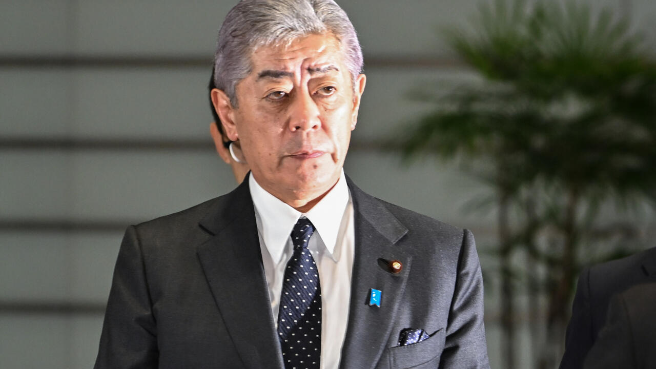 Japanese Foreign Minister Takeshi Iwaya