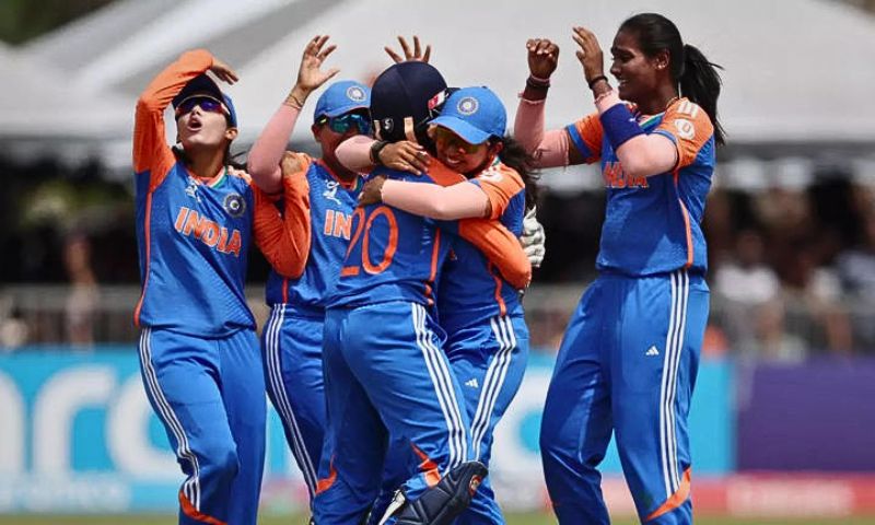 India Crush South Africa to Win Womens U 19 T20 World Cup