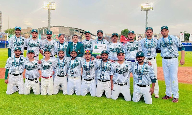 Pakistan, India, Palestine, West Asia Baseball Cup, Iran