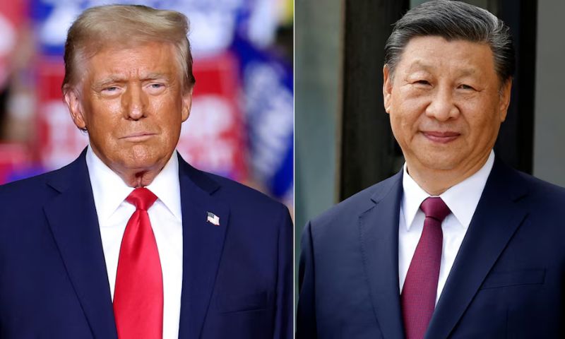 Donald Trump Xi Jinping
