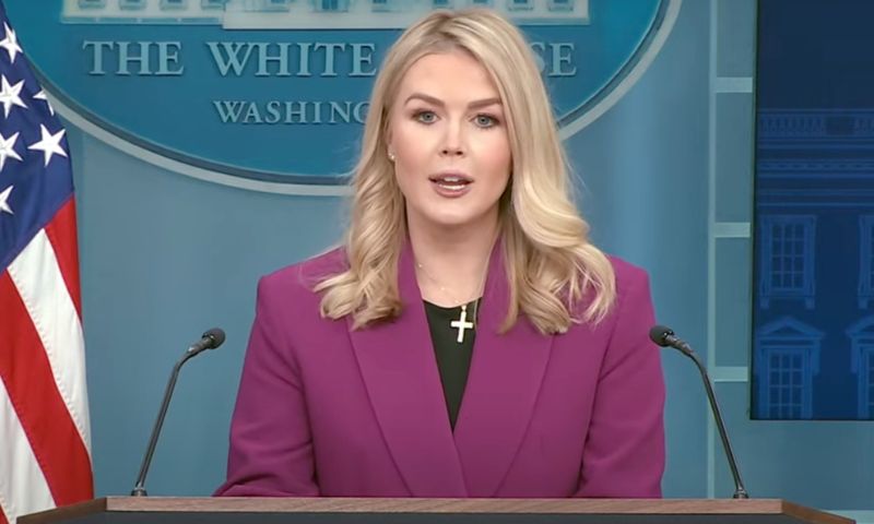 Karoline Leavitt White House