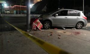 Los Angeles, Nightclub, Car, Ramming, Crowd, Police,