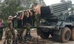 Cambodia, Thailand, Border, War, Sisaket, Tanks, Rockets