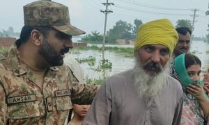 Pakistan Army, Flood, Rescue, Relief, Punjab, Sialkot, Narowal, Kartarpur Corridor, Rains