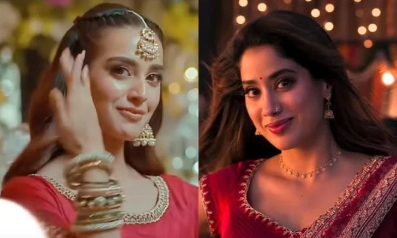 Bollywood, Pakistani Song, Laal Suit, Danger, Janhvi Kapoor, Sidharth Malhotra, Mannat Murad