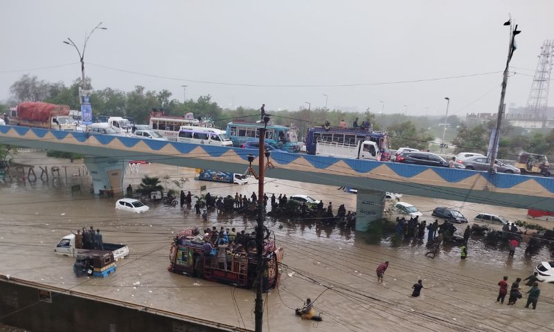 Karachi, Monsoon Rains, Pakistan, Weather, Nazimabad, Sindh