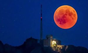 Pakistan, Blood Moon, Lunar Eclipse, SUPARCO,