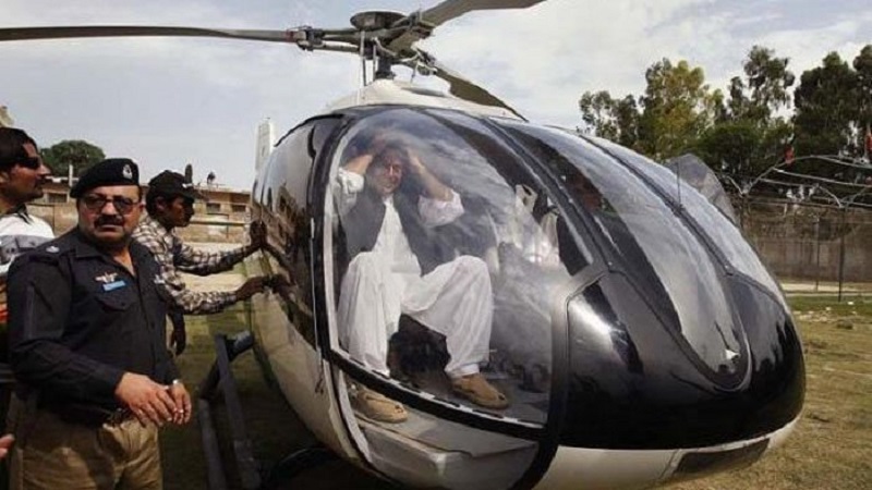 imran helicopter