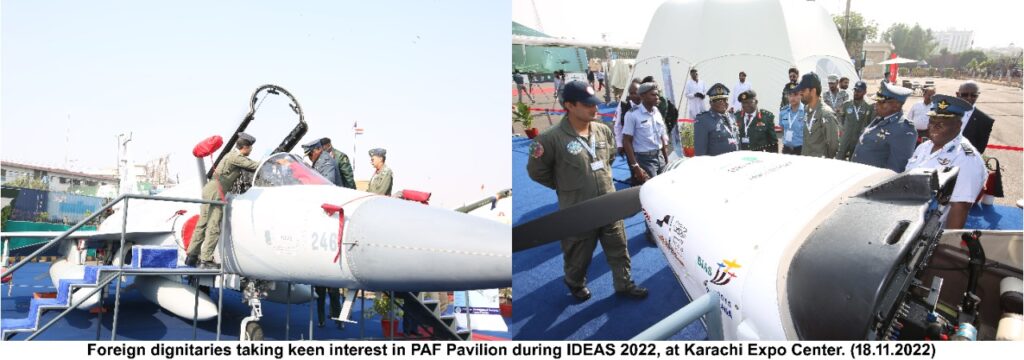 PAF Pavilion Pulls Crowd As IDEAS-22 Enters Final Day