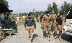Pak Army and Swat Police Conduct Joint Search Operation in Kanju