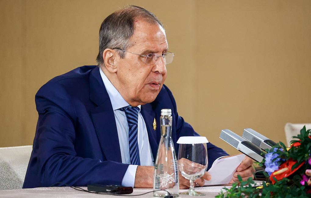Russian Foreign Minister Lavrov on working visit to Indonesia/TASS
