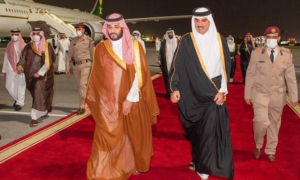 Qatar-Saudi Arabia Ties: Emir of Qatar Arrives in Riyadh