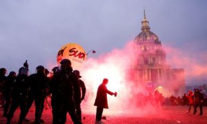 Pension, Reform, Strikes.