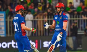 Pakistans T20 Woes Continue as Muhammad Nabi Inspired Side Triumph in Series 1st Match