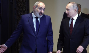 Armenia's Prime Minister Nikol Pashinyan complained to Russia's President Vladimir Putin