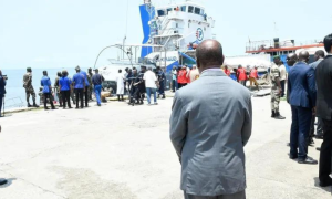 Gabon, Ferry, Sea, Coast, Government, Gulf, Ship, March, Passenger, Transport, Port