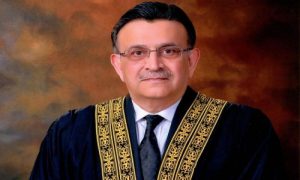 Top, Chief Justice of Pakistan, Umar Ata Bandial, Justice Qazi Faez Isa, Gulzar Ahmed, Justice Ayesha Malik,