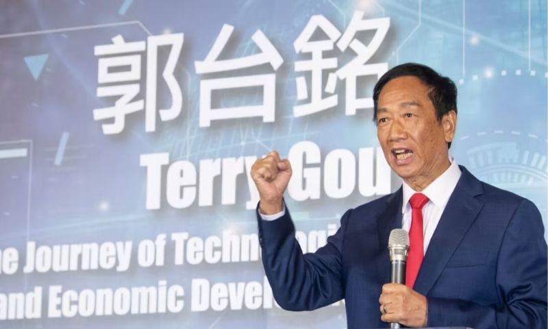 Foxconn Founder Terry Gou to Run for Taiwan Presidency Again