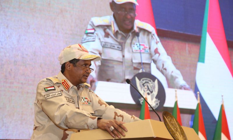 Hemedti, Fighting, Sudan