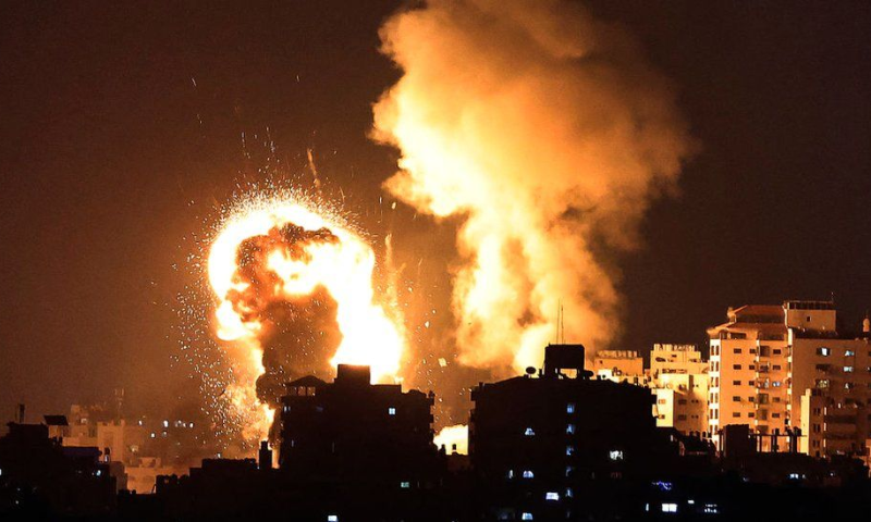 Israel Launches Air Strikes in Gaza, Blasts Reported