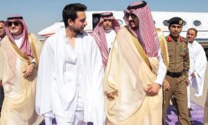 Jordanian Crown Prince Visits KSA