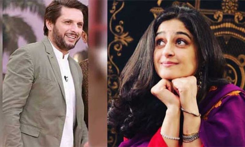Nadia Jamil, Shahid Afridi, Air, Travel, Twitter, Social Media, Showbiz, Actor